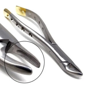 extracting-forceps-gold-handle-dental-surgical-instrument